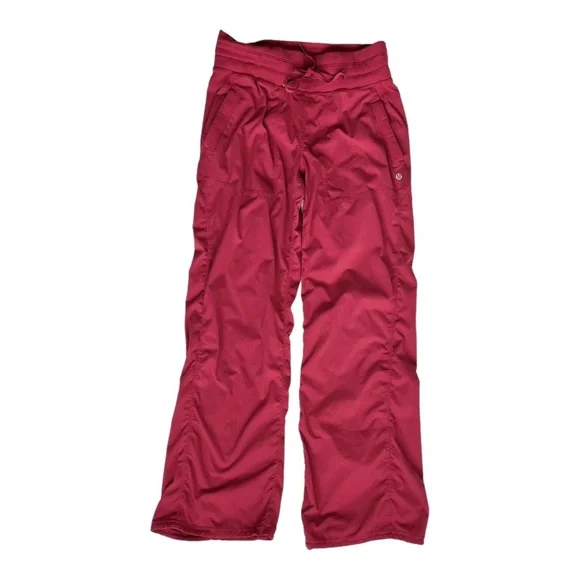 Lululemon Maroon/Wine Dance Studio Full Length Pant - Picture 2 of 5